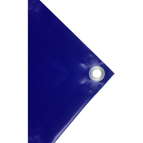 3m x 4m Abdeckplane - PVC-Plane 600 g/qm - blau -
