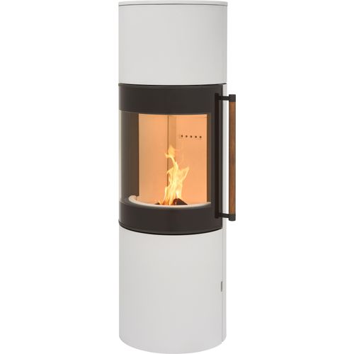 H&M Kaminofen MONO 3.0 L Stahl-weiß