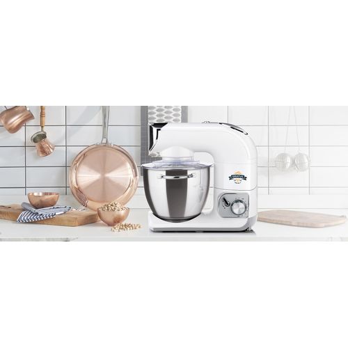 Küchenmaschine GRATUS MAX III ETA002890061, 1200 W , Ganzmetallausführung, Stufenlose Drehzahlstellung, Planeten-Rührwerk, PULSE Funktion