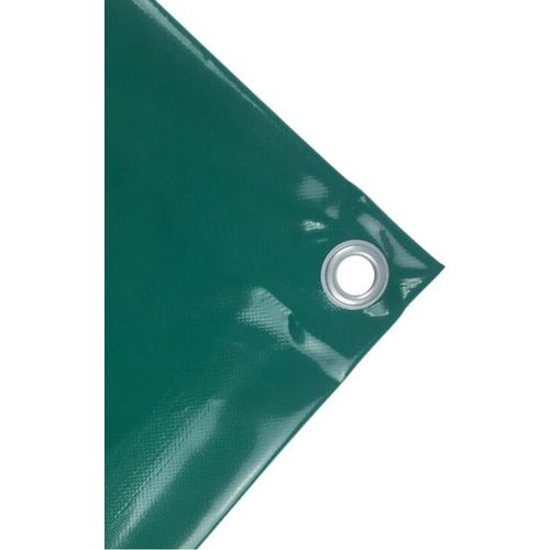 3m x 4m Abdeckplane - PVC-Plane 600 g/qm - grün -
