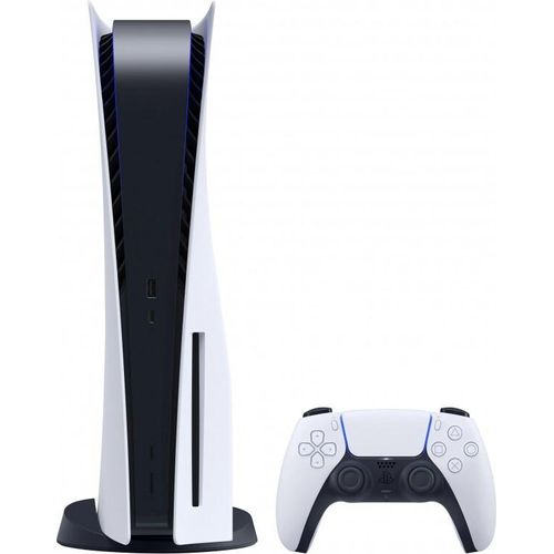 Sony PlayStation 5 825 GB WLAN Schwarz, Weiß SONY Produktfarbe: Schwarz, Weiß, Eingebauter Ethernet-Anschluss: Ja, Anzahl USB 3.2 Gen 1 (3.1 Gen 1) Typ-A Ports: 1, WLAN: Ja, Interne Speicherkapazität: 825 GB, Speichermedien: SSD, Bluetooth: Ja, Plattform: PlayStation 5, Anzahl HDMI-Anschlüsse: 1, Integriertes optisches Laufwerk: Ja, Anzahl enthaltener Controller: 1, Videospiel enthalten: Nein