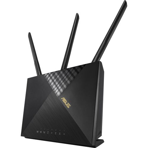 ASUS 4G-AX56 WLAN-Router Gigabit Ethernet Dual-Band (2,4 GHz/5 GHz) Schwarz