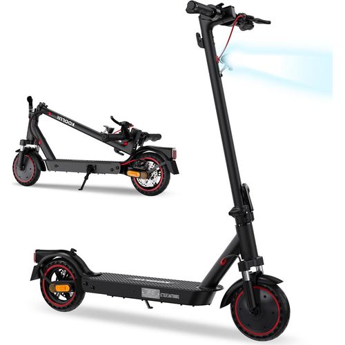 E-Scooter mit Straßenzulassung-Electric Scooter Faltbarer, 400W Motor, 36V/7.8A Lithiumbatterie, APP-Steuerung über Bluetooth, Max Belastung 120 kg