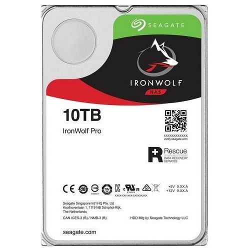 Seagate IronWolf Pro ST10000NE000 - Festplatte - 10 TB - intern - 3.5