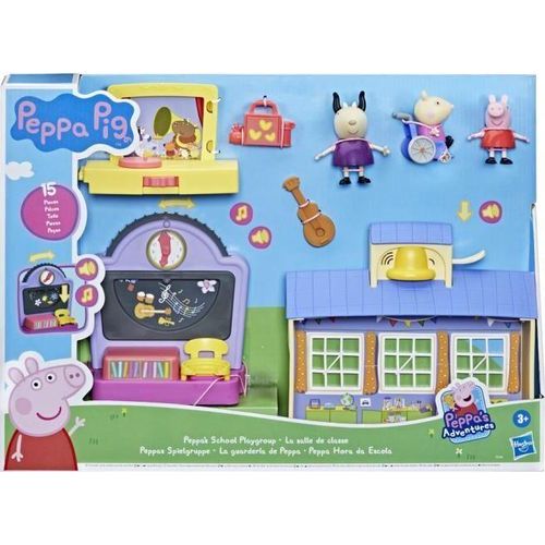 SEGWAY Peppa Pig Peppa's Adventures Das Klassenzimmer Kinderspielzeug mit 3 Figuren