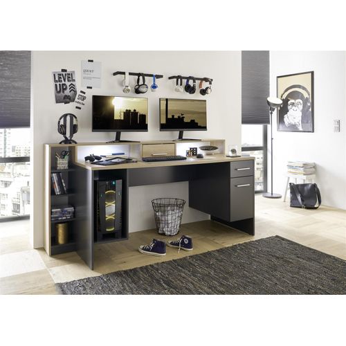 Schreibtisch Zockertisch Gamingdesk Computertisch Gamingtisch Tisch 