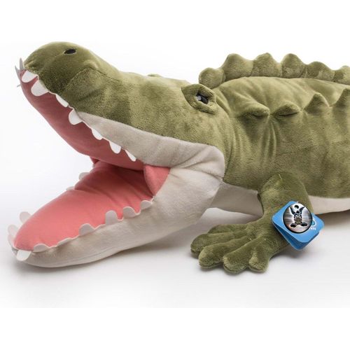 Krokodil Kuscheltier Alligator XXL 90 cm Plüschtier Reptilien Echse IROKY