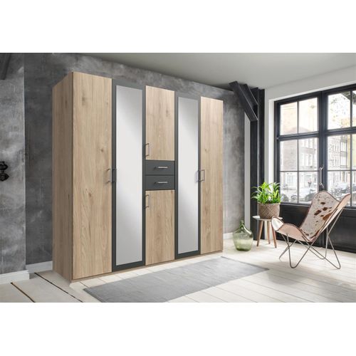 Kleiderschrank Drehtürenschrank Schlafzimmerschrank Schrank Schlafen 