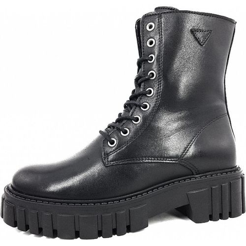 Palpa Schnürstiefelette Schwarz
