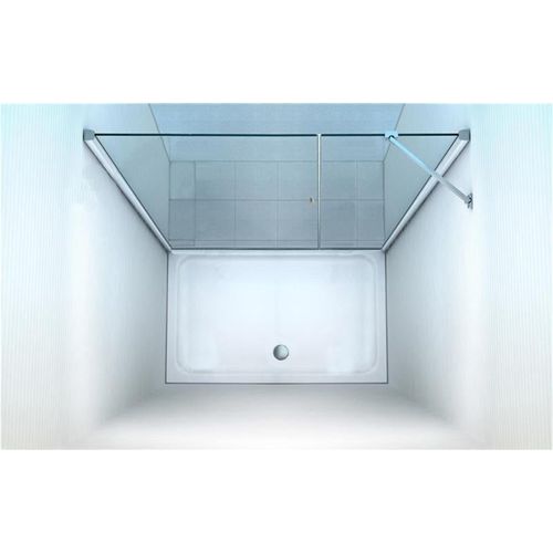 Glaszentrum Hagen - 175x195cm - Hades Innentür - 8mm - ohne Duschwanne