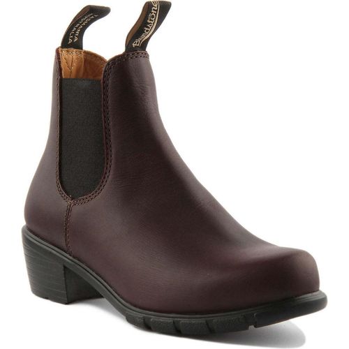 Blundstone 2060 Frauen Leder Absatz Chelsea Stiefel We – 7,5 Großbritannien - 41,5 EU - 10,5 US / Wein
