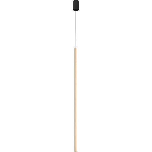 Pendelleuchte Modern CULT Echt-Messing große Hängetiefe 205cm G9 stilvolle Hängelampe Küche