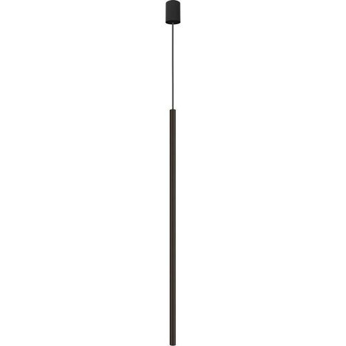 Runde Hängelampe CULT Metall in Schwarz elegant Ø2,5cm G9 stilvolle Pendelleuchte Modern Küche