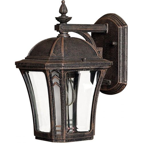 Wandleuchte Vintage Design in Braun antik IP44 außen Rustikal DONNA Außenlampe Terrasse Haustür Hof