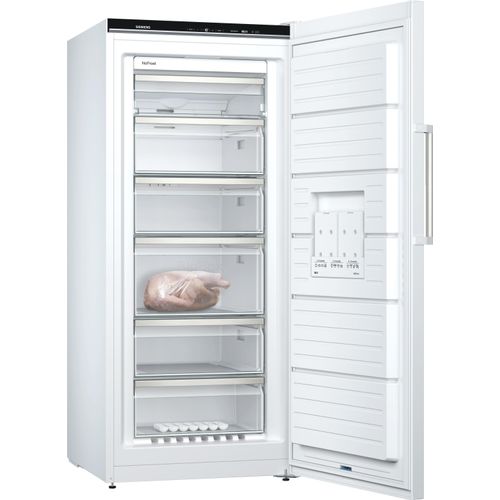 Siemens iQ500 GS51NDWCV Freezer 290L NoFrost LED White - C