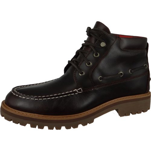Sperry Authentic Original Lug Chukka Leder Herren Amaretto Stiefel