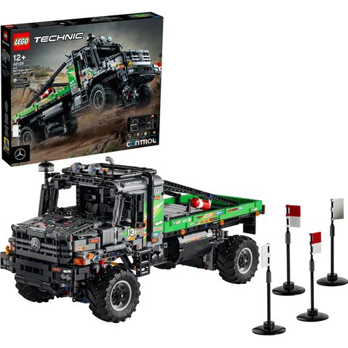 LEGO 42129 Technic 4x4 Mercedes-Benz Zetros Offroad-Truck, Ferngesteuertes Auto