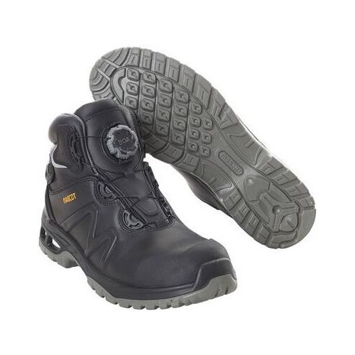 Mascot Sicherheitsstiefel S3 mit BOA® Sicherheitsstiefel S3 Sicherheitsschuhe Gr. 0836, schwarz