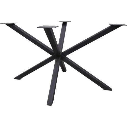 Tischgestell Spider 138x80x72 Stahl Schwarz
