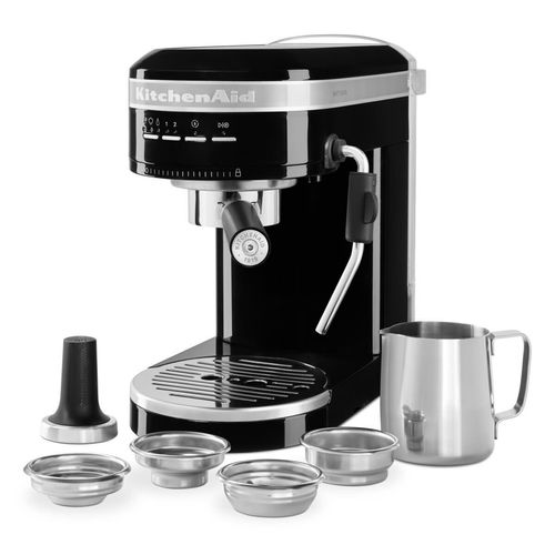 KitchenAid Artisan Espressomaschine, Siebträger, halbauto.ONYX SCHWARZ