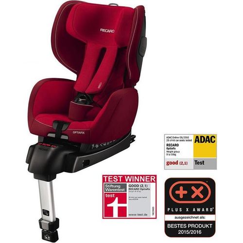 Recaro Kindersitz Optiafix Autokindersitz Autositz Kinderautositz Indy Red