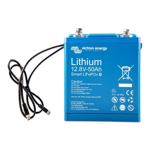 Victron Energy 12,8V 50Ah Smart LiFePO4 Lithium Batterie