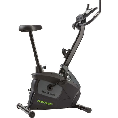 Tunturi Heimtrainer Star Fit B100 - Ergometer fahrrad - Hometrainer - Fitnessfahrrad für Zuhause - 16 Widerstandsstufen - 15 Ausbildungsprogramme - mit Herzfrequenz-Sensoren - LCD-Display