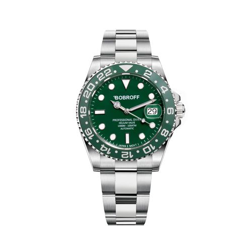 Bobroff Bf0005 Uhr Silber Silber One Size
