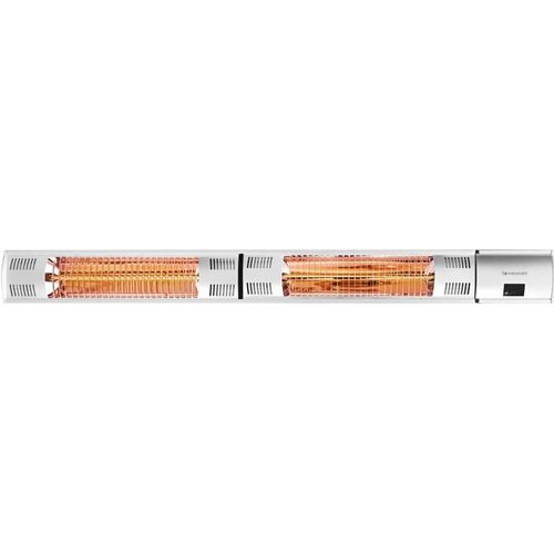 Silva Homeline 510022 IR-Kurzwellen-Strahler Heizstrahler 1500W - 3000W Silber