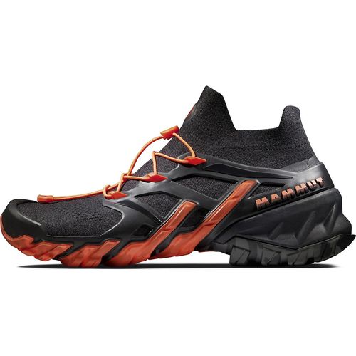 Mammut Aegility Pro Mid sportlicher Schnürer Schwarz