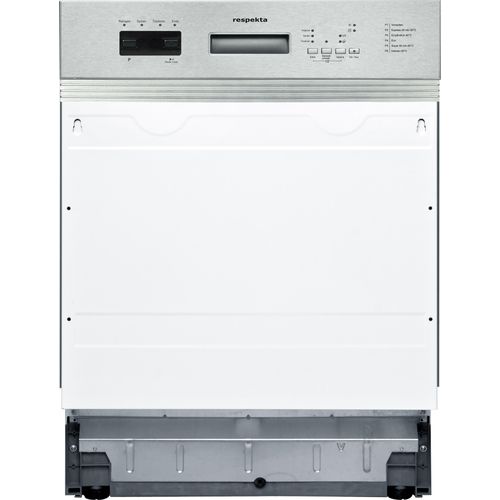 Geschirrspüler Einbau Spülmaschine teilintegriert 60 cm Respekta