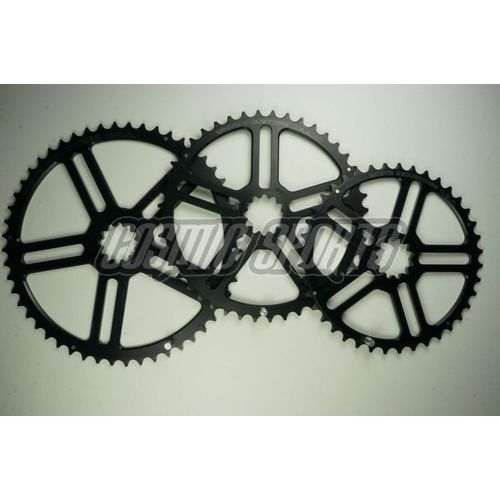 White Industries VBC17 Direct Mount Kettenblatt, Außen, 42 Z., black