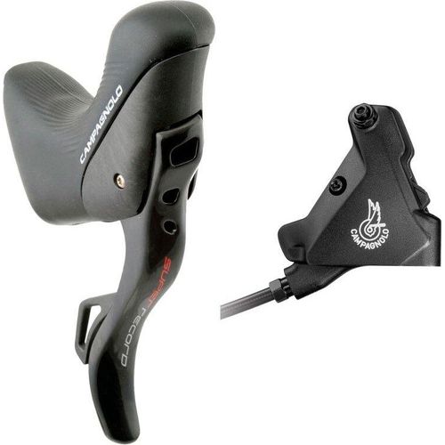 Campagnolo Super Record Hydraulic Eps Rechter Bremshebel Mit Schalthebel 160 Mm Schwarz 12s Schwarz 12s
