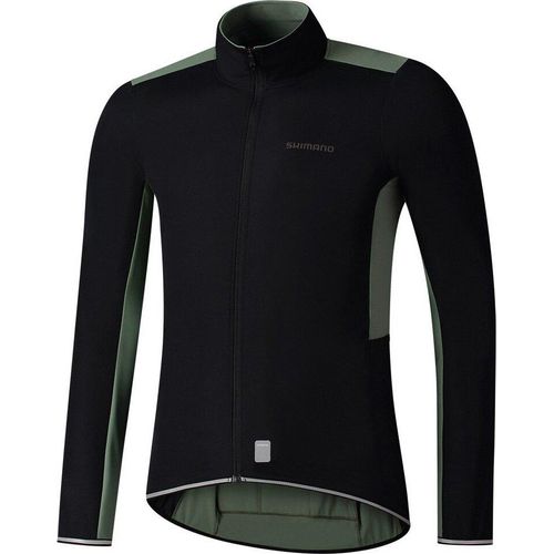 Shimano Evolve Wind Langarm-trikot Grau L Mann Grau L