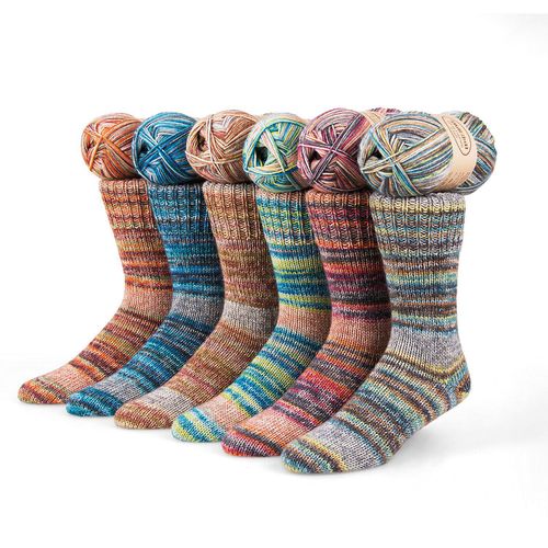 Woll Butt Socke 8-fach Fabbiolle Image