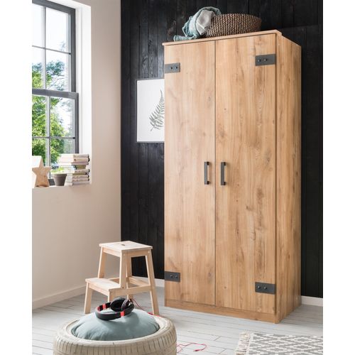 Kleiderschrank Drehtürenschrank Holzschrank Schrank Schlafzimmer 