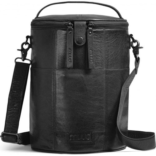 muud Saturn XL Ledertasche schwarz