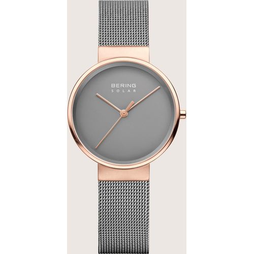 Bering Damen Armbanduhr Solaruhr Roségold 14331-369