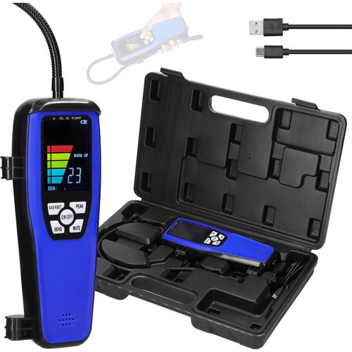 Handheld brennbare Gase Leck Detektor natürliche Gase Leckage Tester tragbare brennbare Gase Konzentration Test Meter Gase Sniffer Test mit Sound Light Alarm Funktion