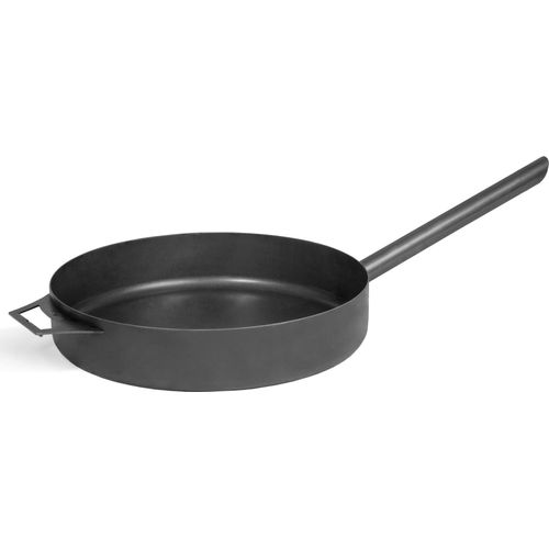 CookKing Stahlpfanne 50 cm mit langem Stiel