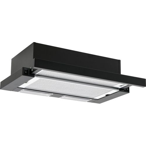 Amica - FH 664 620 S - Flachschirmhaube - 60 cm - Schwarz