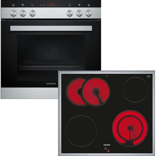Siemens Einbau-Backofen-Set EQ110KA1Z: EA64RGNA1E + HE113FBS2