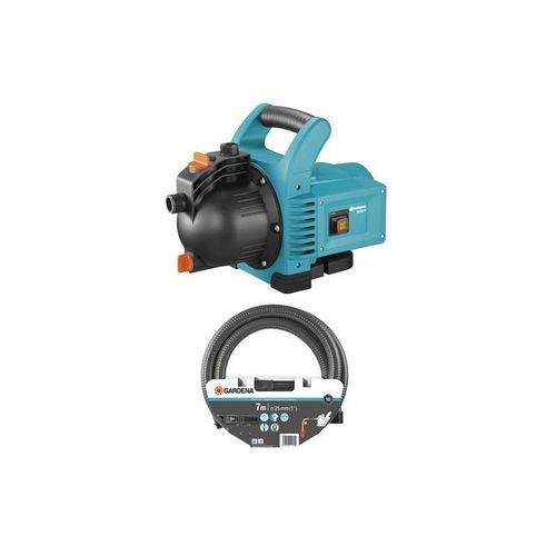 Gartenpumpe 3000/4 mit Sauggarnitur