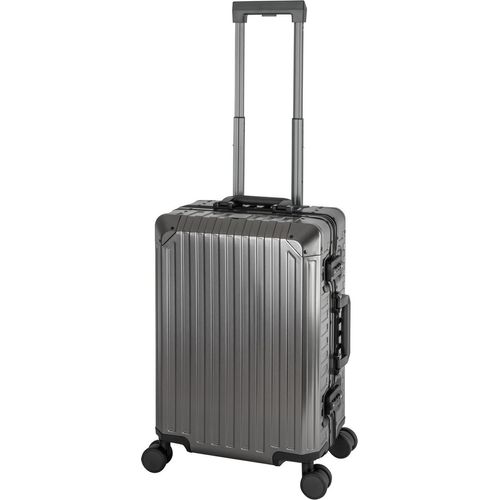 Travelhouse Tokyo Aluminium Handgepäck S-55cm, 41,5 L, Graphit / Grau