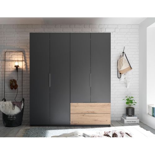 Kleiderschrank Schlafzimmerschrank Holzschrank Kleideraufbewahrung 