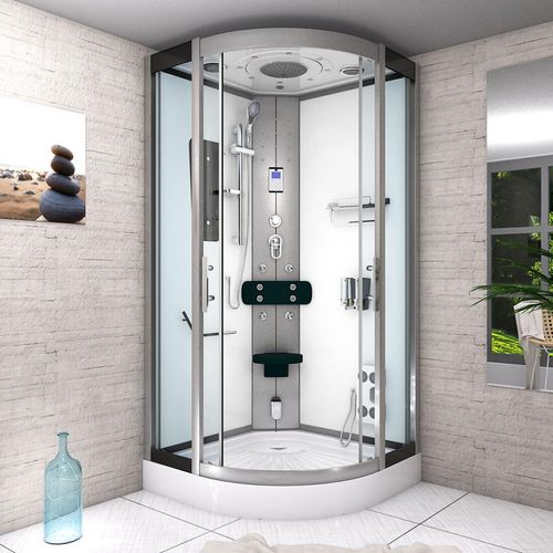 Duschkabine Dusche D46-00T0 Komplettdusche Fertigdusche 80x80 cm