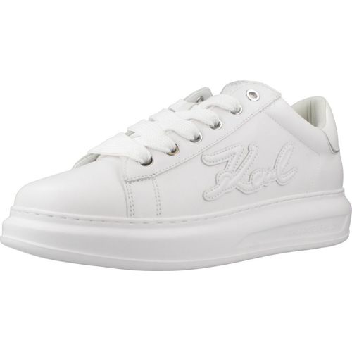 KARL LAGERFELD KAPRI MENS SIGNIA PATCH EM Weiß