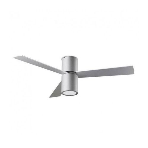 Deckenventilator mit Beleuchtung und Fernbedienung Formentera Grau 132 cm