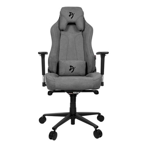 Arozzi VERNAZZA SOFT FABRIC Gaming-Stuhl, aschgrau