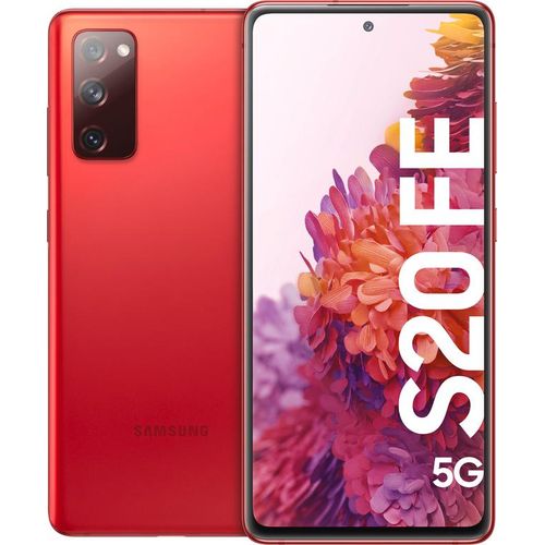 SAMSUNG Galaxy S20 FE 5G 128GB, Handy Cloud Red